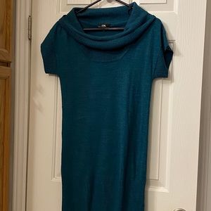 Tunic length sweater